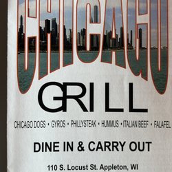Chicago Grill - Menu