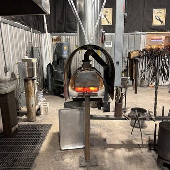 Drunken Smithy - Our work station - Axe Throwing Near Me - Lebanon, Pennsylvania