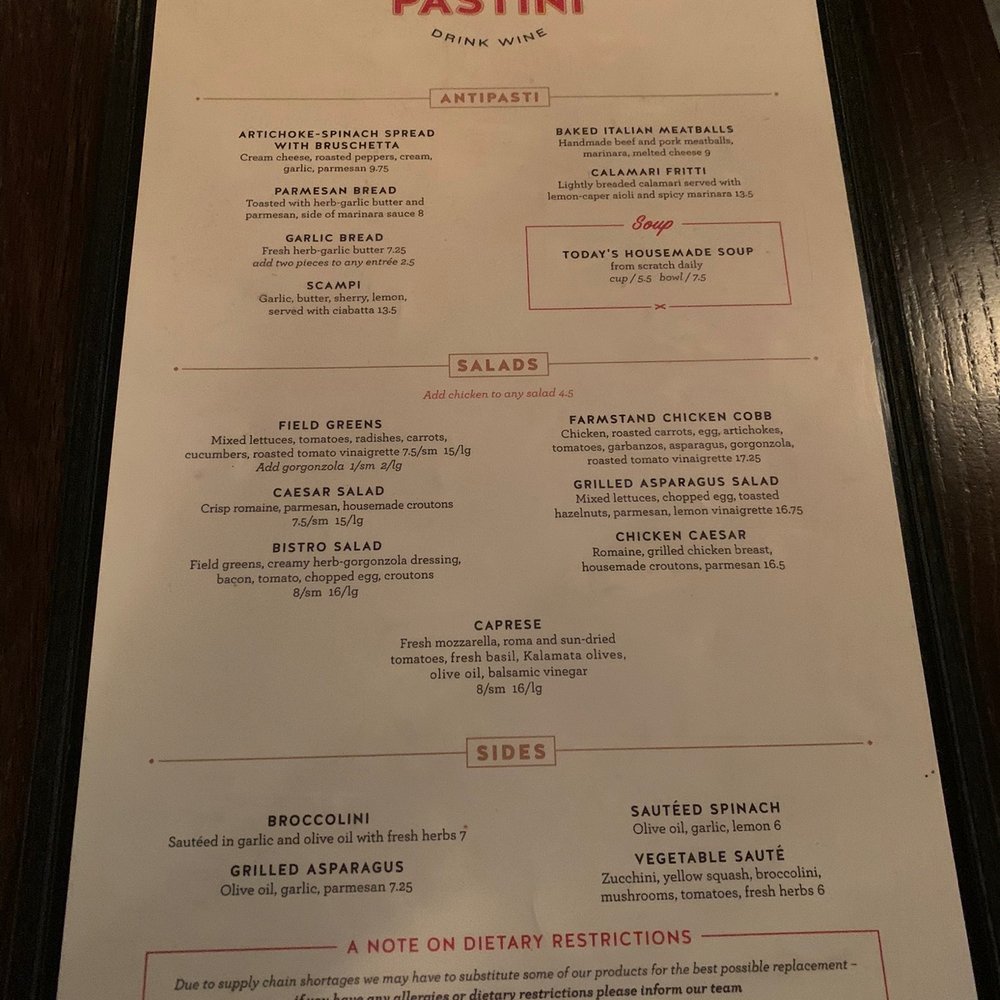 Pastini - Italian Near Me - Eugene, Oregon Pastini - Italian Near Me - Eugene, Oregon