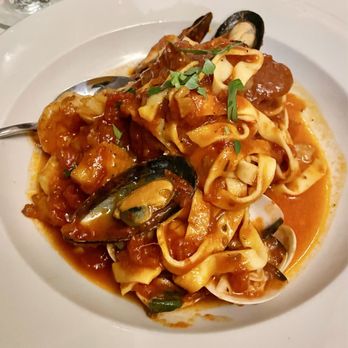 Bocelli's - Tagliatelle al Fruitti di Mare - Italian Near Me - Doylestown, Pennsylvania Bocelli's - Tagliatelle al Fruitti di Mare - Italian Near Me - Doylestown, Pennsylvania