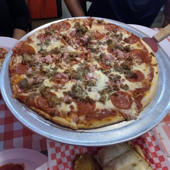 Pizza Connection - Meat lovers Medium Pizza - Pizza Near Me - North Fort Myers, Florida