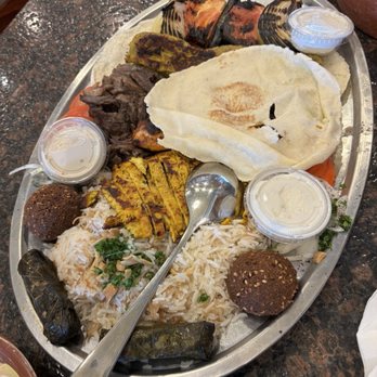 Beirut Grill - Combo for 2 main platter - Mediterranean Near Me - Arlington, Texas Beirut Grill - Combo for 2 main platter - Mediterranean Near Me - Arlington, Texas