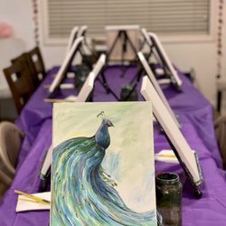 Progress Not Perfection Paint Parties - Private Bachelorette Paint Party in Carmel