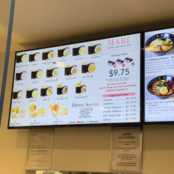 Mari Mari - Menu. - Noodles Near Me - Philadelphia, Pennsylvania