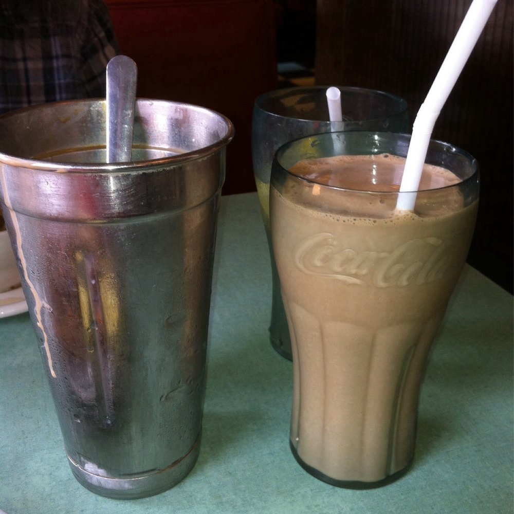Birdseye Diner - Maple mocha shake. - Diners Near Me - Castleton, Vermont
