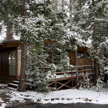 Woodland Park Manor - The cabin setting the day after I arrived - Bed & Breakfast Near Me - Idyllwild, California Woodland Park Manor - The cabin setting the day after I arrived - Bed & Breakfast Near Me - Idyllwild, California