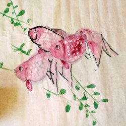 Brookline Chinese School - My 7 year old made these in her Chinese brush painting class.