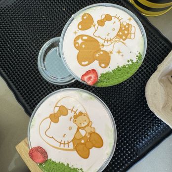 Honey Greens Cafe - Hello Kitty! My favorite! There are several designs to choose from! - Juice Bars & Smoothies Near Me - Downey, California Honey Greens Cafe - Hello Kitty! My favorite! There are several designs to choose from! - Juice Bars & Smoothies Near Me - Downey, California