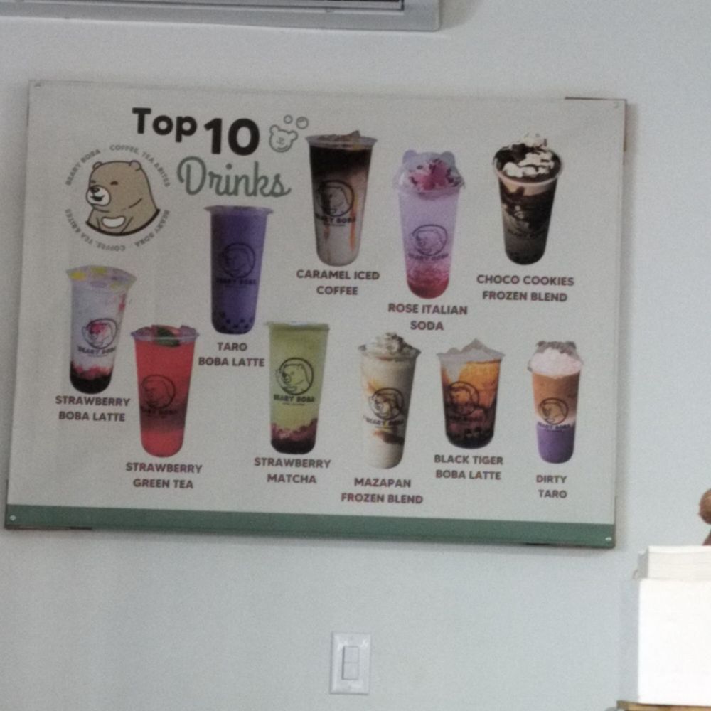 Beary Boba - Top 10 drinks - Coffee & Tea Near Me - Edinburg, Texas