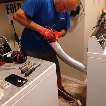 Petrichor Carpet Cleaning + - Joe Installing New Dryer Items - Carpet Cleaning Near Me - Beaumont, California Petrichor Carpet Cleaning + - Joe Installing New Dryer Items - Carpet Cleaning Near Me - Beaumont, California