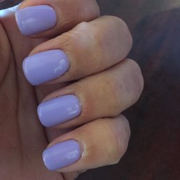 Manicure with shellac polish