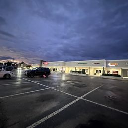 Plaza parking lot Plaza parking lot