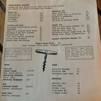 San Simon - Menu - Cocktail Bars Near Me - Bend, Oregon