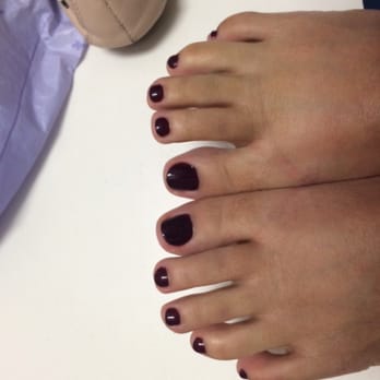 Cinderella Nails And Spa - Pedicure with bad shaping work - Nail Salons Near Me - Pearland, Texas Cinderella Nails And Spa - Pedicure with bad shaping work - Nail Salons Near Me - Pearland, Texas