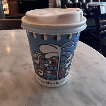 Think Coffee - Small Rose White Mocha - Coffee & Tea Near Me - New York, New York Think Coffee - Small Rose White Mocha - Coffee & Tea Near Me - New York, New York