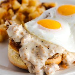 The Original Pancake House - Country Benedict