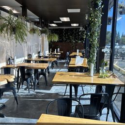 Indoor seating Indoor seating