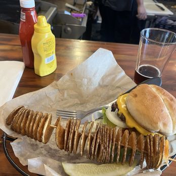 RelicRoad Brewing - The fries are deep fried spiral cut potato! - Breweries Near Me - Winslow, Arizona