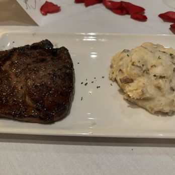Sullivan's Steakhouse - Prime Delmonico steak and GARLIC MASHED POTATOES - Steakhouses Near Me - Naperville, Illinois