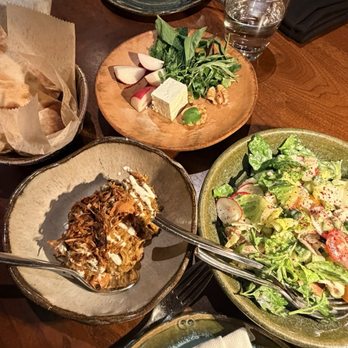 Rumi’s Kitchen - From the left: Kashk Badenjoon( beautiful) and fattoush salad( fresh and nice) - Persian/Iranian Near Me - Washington, DC, District of Columbia Rumi’s Kitchen - From the left: Kashk Badenjoon( beautiful) and fattoush salad( fresh and nice) - Persian/Iranian Near Me - Washington, DC, District of Columbia