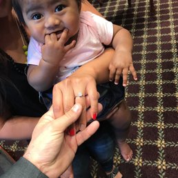Beautiful ring. Nearly as cute as my baby! Beautiful ring. Nearly as cute as my baby!