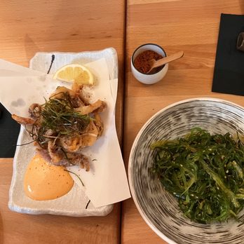 Somenya - Soba restaurant - Crispy squid tentacles & seaweed salad - Japanese Near Me - Boston, Massachusetts Somenya - Soba restaurant - Crispy squid tentacles & seaweed salad - Japanese Near Me - Boston, Massachusetts