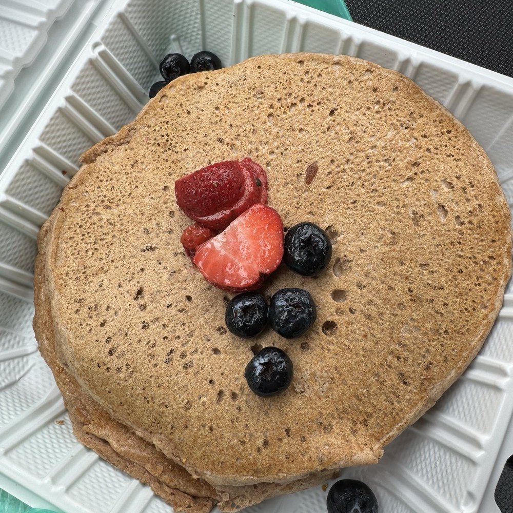 VEGAN pancake (not atomic pancake) VEGAN pancake (not atomic pancake)