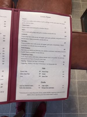 Menu photo 2 Sampagita Cafe Eutawville, SC Menu photo 2 Sampagita Cafe Eutawville, SC