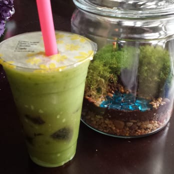 Tea Snow - Mung bean, pennyworth, and grass jelly. Delish! - Coffee & Tea Near Me - Mesa, Arizona Tea Snow - Mung bean, pennyworth, and grass jelly. Delish! - Coffee & Tea Near Me - Mesa, Arizona