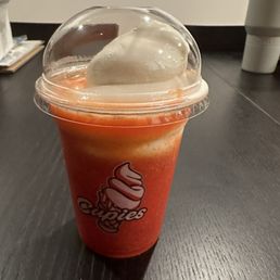 Slushy float Slushy float