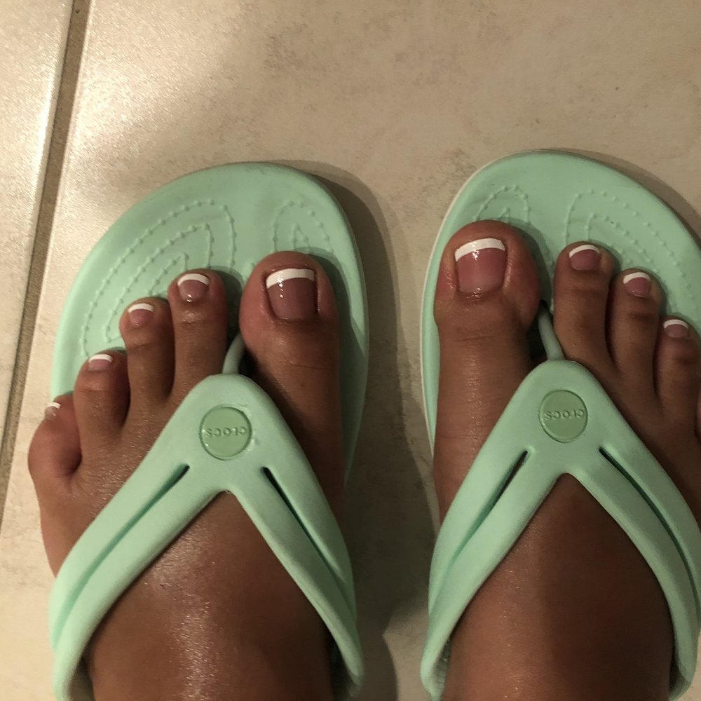 Royal Essence Nails - French pedicure (Organic) those massages were everything! - Nail Salons Near Me - Jacksonville, Florida Royal Essence Nails - French pedicure (Organic) those massages were everything! - Nail Salons Near Me - Jacksonville, Florida