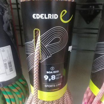 Redpoint Climbers Supply - One of the rope coils that I liked - Coffee & Tea Near Me - Terrebonne, Oregon