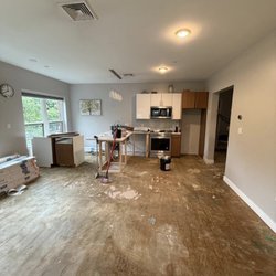 USA JP Construction - Before and After kitchen and floor remodel.