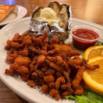 The Tenderloin Restaurant - Yup, like a llama or an emu  Fried Clams Plate from #TheTenderloin - Steakhouses Near Me - La Verne, California