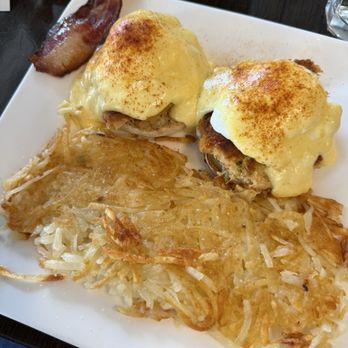The Bryant Corner Cafe & Bakery - Crab cake Benedict with hashbrowns - Bakeries Near Me - Seattle, Washington The Bryant Corner Cafe & Bakery - Crab cake Benedict with hashbrowns - Bakeries Near Me - Seattle, Washington