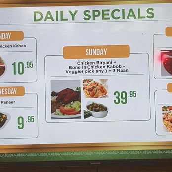City Kabob-Arlington - Here are some daily specials they want to give people options - Indian Near Me - Arlington, Virginia City Kabob-Arlington - Here are some daily specials they want to give people options - Indian Near Me - Arlington, Virginia