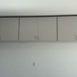 Garage upper cabinets