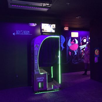 Monster Mini Golf - Party room located behind the wall under the exit sign. - Mini Golf Near Me - Chantilly, Virginia Monster Mini Golf - Party room located behind the wall under the exit sign. - Mini Golf Near Me - Chantilly, Virginia