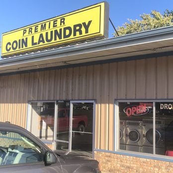 Premier Coin Laundry - Front of store. - Laundromat Near Me