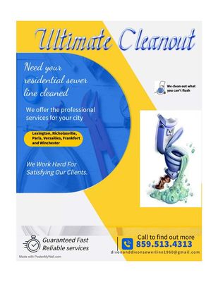 Ultimate Cleanout Logo