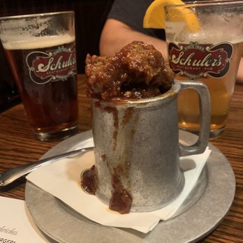 Schuler's Restaurant & Pub - Schulers Barbeque Meatballs and two beers - New American Near Me - Marshall, Michigan Schuler's Restaurant & Pub - Schulers Barbeque Meatballs and two beers - New American Near Me - Marshall, Michigan