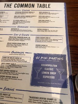 Menu photo 1 The Common Table Frisco, TX Menu photo 1 The Common Table Frisco, TX