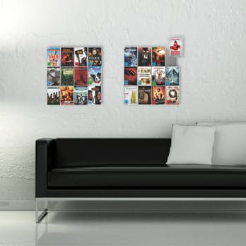 CD-Wall - Die DVD-Wandregal Lösung von CD-Wall bringt deine schönsten DVD Cover flach an die Wand - Music & DVDs Near Me - Munich, BY