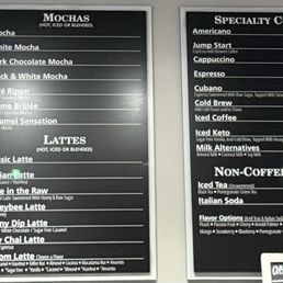 Menu 1/2 Menu 1/2