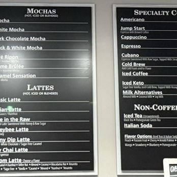 Ripon Coffee House - Menu 1/2 - Coffee & Tea Near Me - Ripon, California