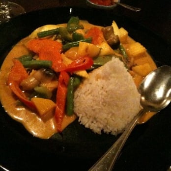 Tree Top Thai Cuisine - Mango Curry with rice - Thai Near Me - Waltham, Massachusetts