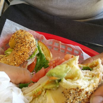 Posh Bagel - California club custom on everything bagel - Bakeries Near Me - Modesto, California