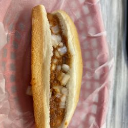 Mr Diggity - Menu #1 Top dog. Nice and hot. I have had the Nathan hotdog before and would go with it if you like all beef dogs.