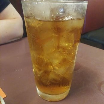 Plum Tree Chinese Restaurant - Ice with a little tea (notice the ice in the background in my friends drink lol) - Chinese Near Me - Knoxville, Tennessee