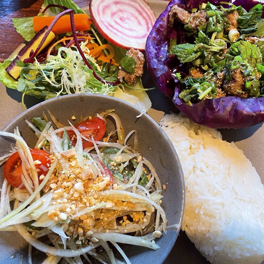 Bangkok By The Bay - Namtok Steak Lunch - Thai Near Me - Berkeley, California
